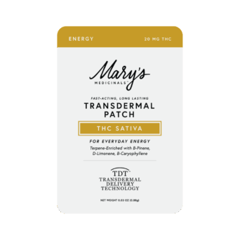 Mary's Medicinals THC Sativa Energy Patch