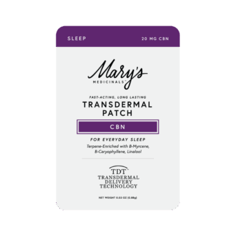 Mary's Medicinals Sleep CBN Patch