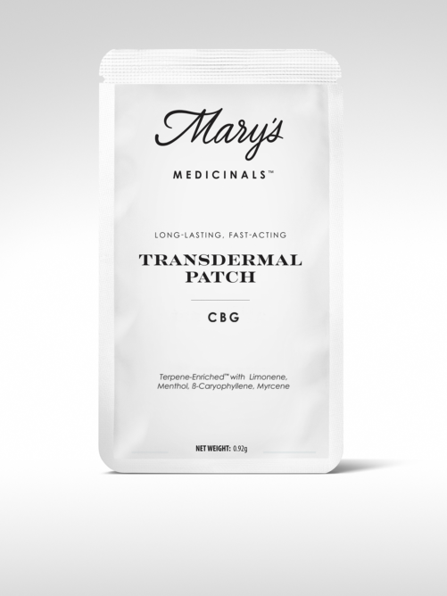 CBG Transdermal Patch by Mary's Medicinals