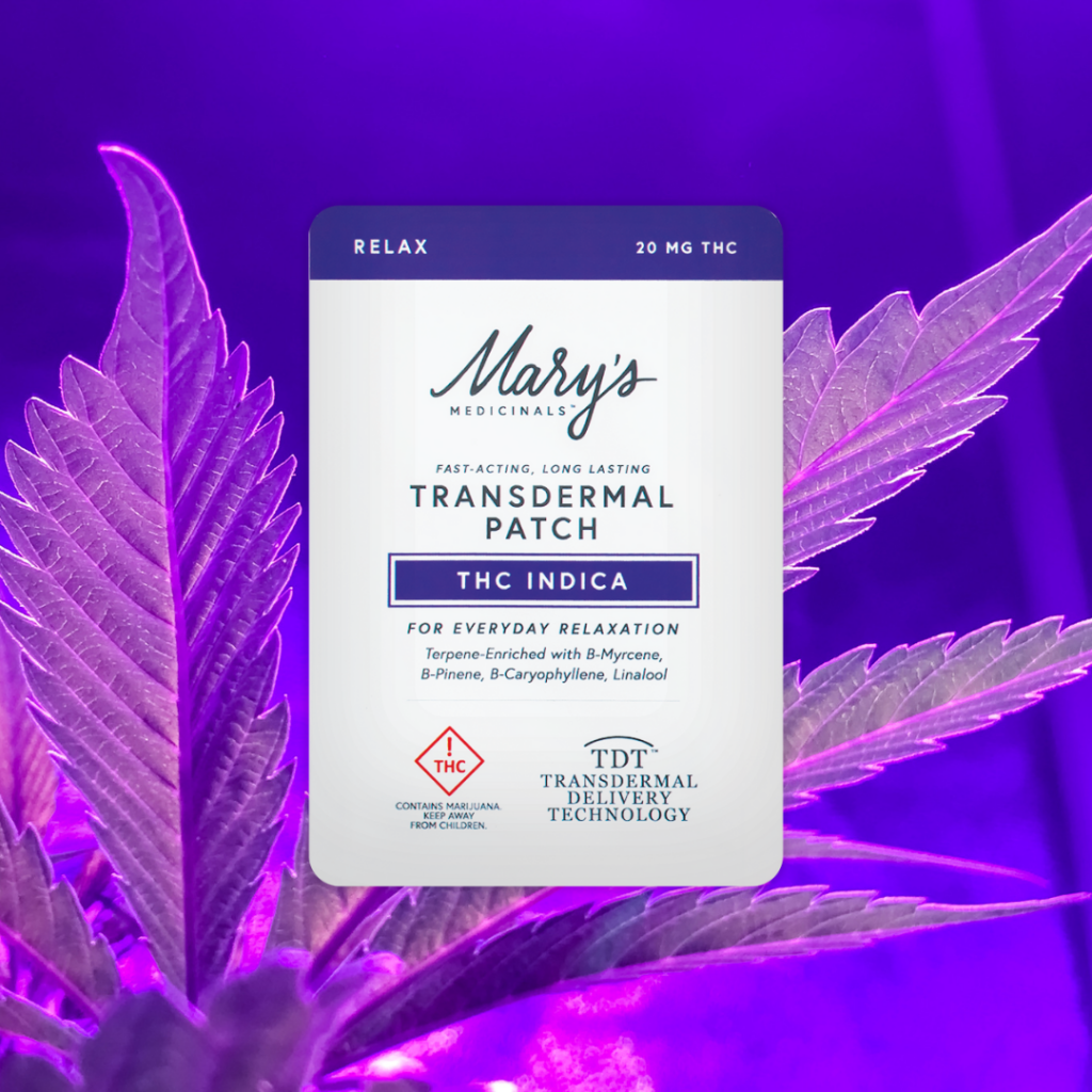 THC INDICA PATCH - RELAX - LAVENDER