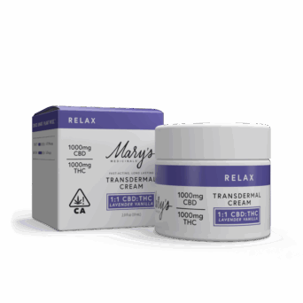 Mary's Medicinals Relax Cream - Lavender Vanilla