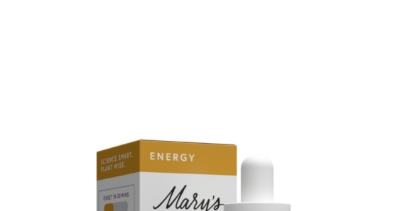 Mary's Medicinals The Remedy Energy THC Sublingual Oil - box + packaging