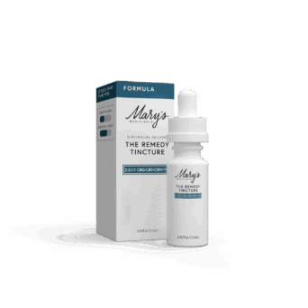 Mary's Medicinals The Remedy Formula Sublingual Oil - box + packaging